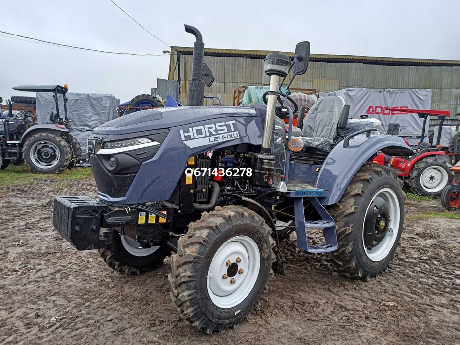 Мінітрактор HORST L 244 XU двигун КМ385 Примусова гідр Доставка Кредит
