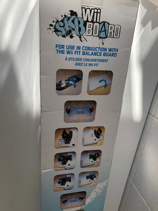 Prancha / Acessório SK8 Board para Wii Fit Balance Board (Skate e Snowboard)