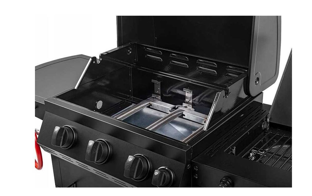 Grill gazowy 3 +1 ruszt żeliwny