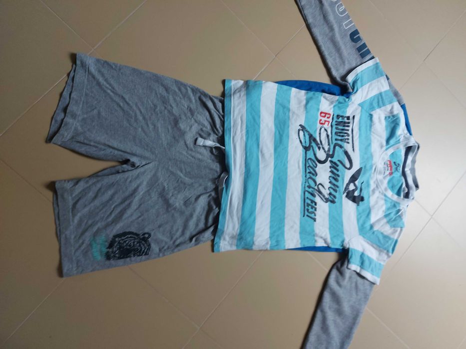 Conjunto 3 peças primavera/ verão