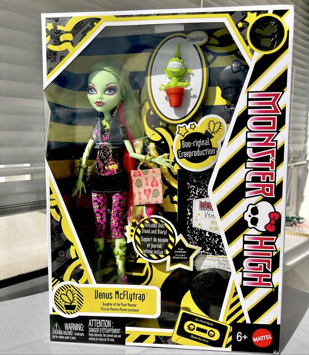 Реальні фото Monster High Boo-riginal Creeproduction Venus McFlytrap лялька монстер хай Венера колекционная кукла