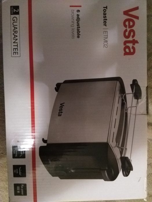 Тостер Vesta ETM02