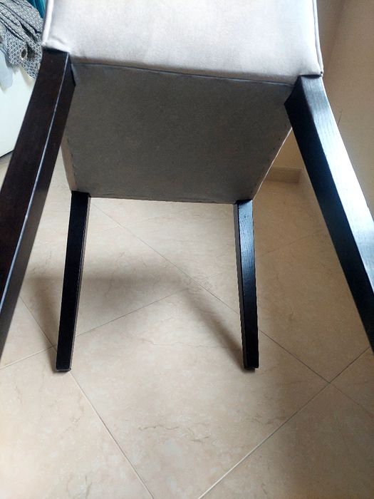 Cadeiras Sala Forradas Tecido Microfibra lavável