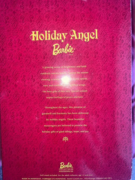 Holiday angel barbie 2000
