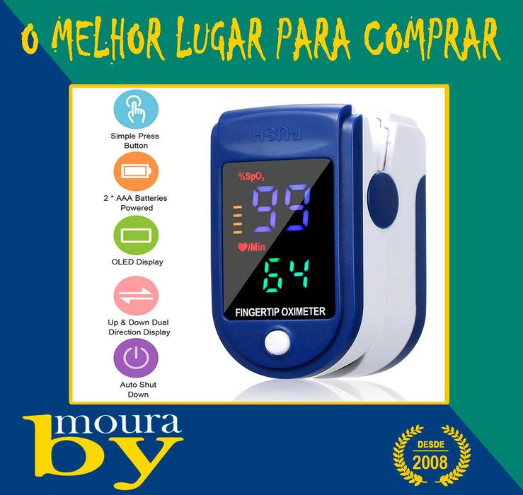 medidor Oxímetro de pulso infantil Oxímetro Médico Pulsoxímetro SpO2