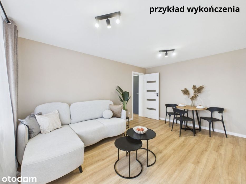 Układ idealny: 2 pokoje, sypialnia i widna kuchnia