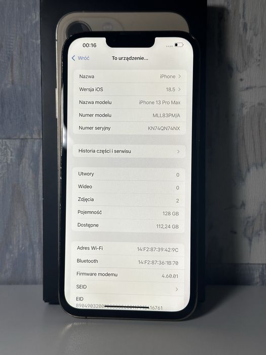 Iphone 13 pro max 84% dodaje gratisa !!