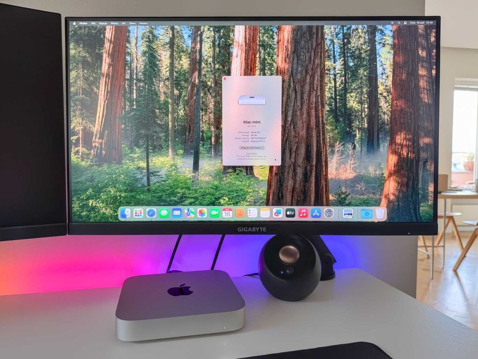 Macデスクトップ Apple Mac mini (M1, 16GB, 512GB) Komputer Mini PC APPLE Mac Mini M4/16GB/512GB SSD/10C GPU/macOS