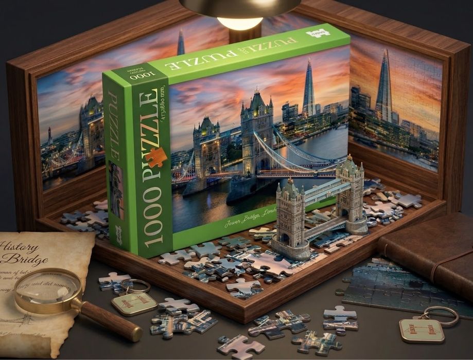 Пазл Tower  Bridge London 1000 диталей | Danko Toys