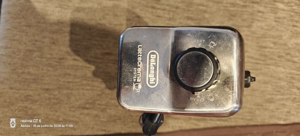 Depósito para leite Máquina café delonghi