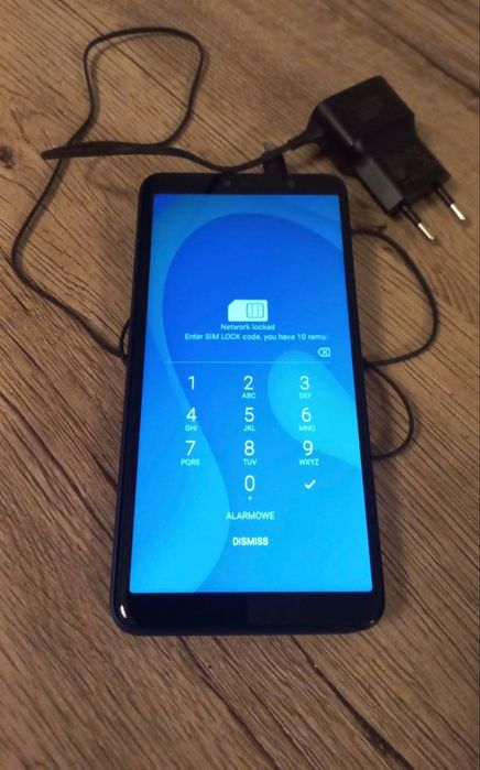 Telefon WIKO Y80 + ładowarka