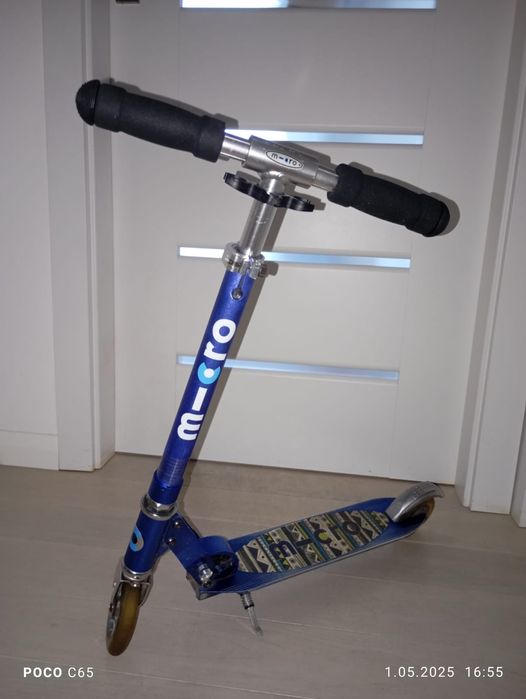 Hulajnoga MICRO SPRITE niebieski metalic