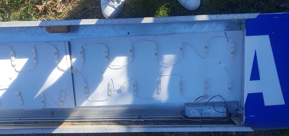 Reklama, Baner, Plafon, Neon LED