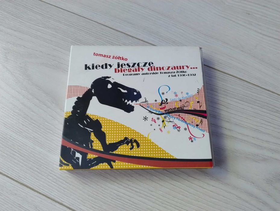 Tomasz Żółtko płyta Kiedy jeszcze biegały dinozaury 3 CD