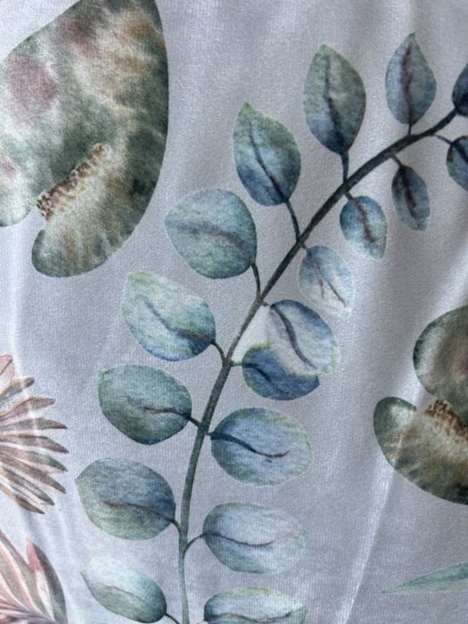 Edredão em veludo estampado digital