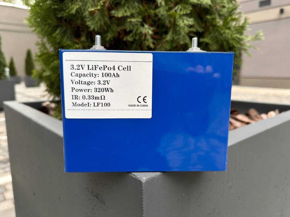 Аккумулятор lifepо4 3.2V 100Ah  (в наличии)