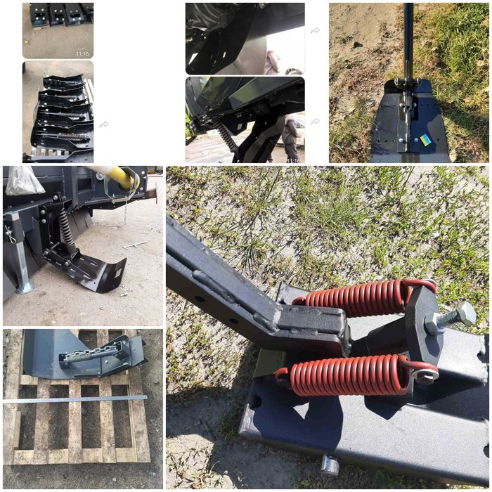 Продам комплект прижимів стерні кукурудзяних жниварок Oros, Geringhoff