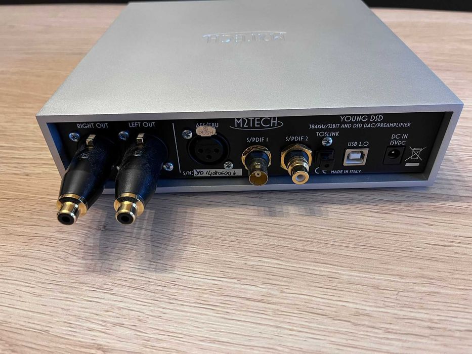 M2Tech Young DSD - przetwornik cyfrowo - analogowy