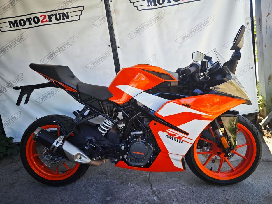 KTM RC 125 Sport kat A1/B ABS/LED/USD- WP 100% sprawny RATY Transport Gwarancja