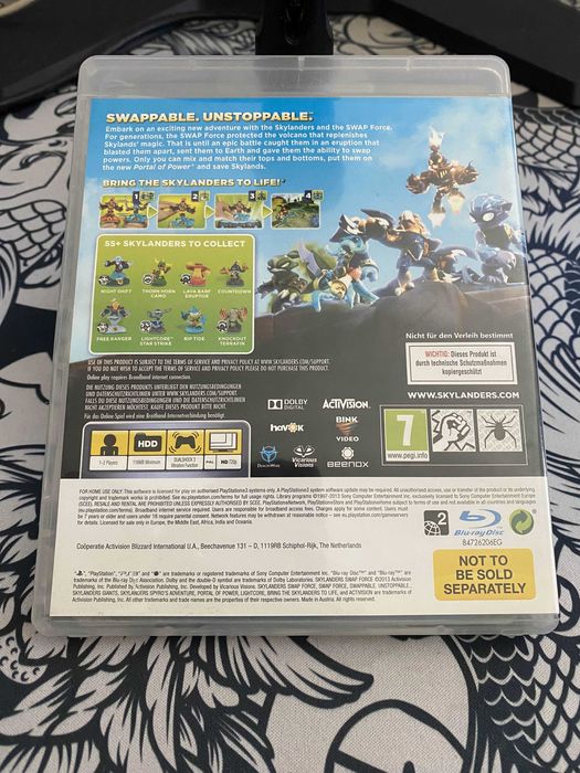 Skylanders Swap Force PS3