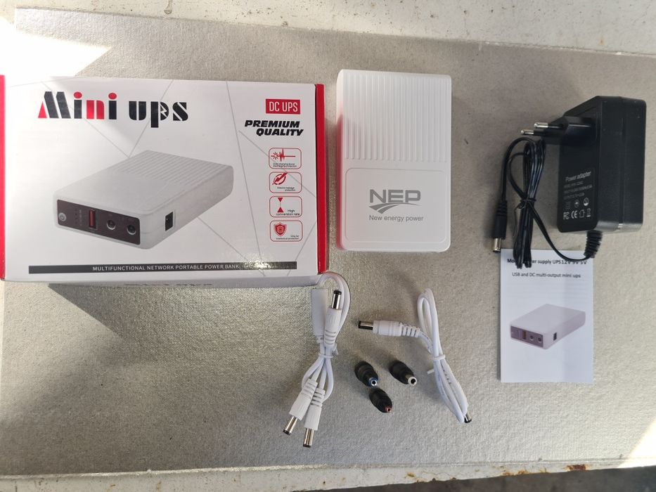 Безперебійник (UPS ) для WI-Fi роутера DC1018P 10400maH 18W підтримує