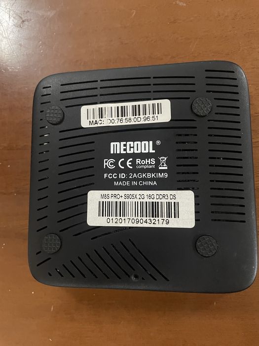 Box tv MECOOL 8S Pro+