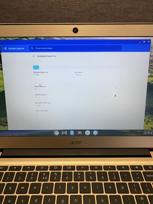 Запчасти на  Acer хром
