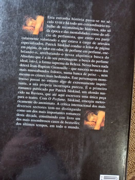Livro O perfume de Patrick suskind