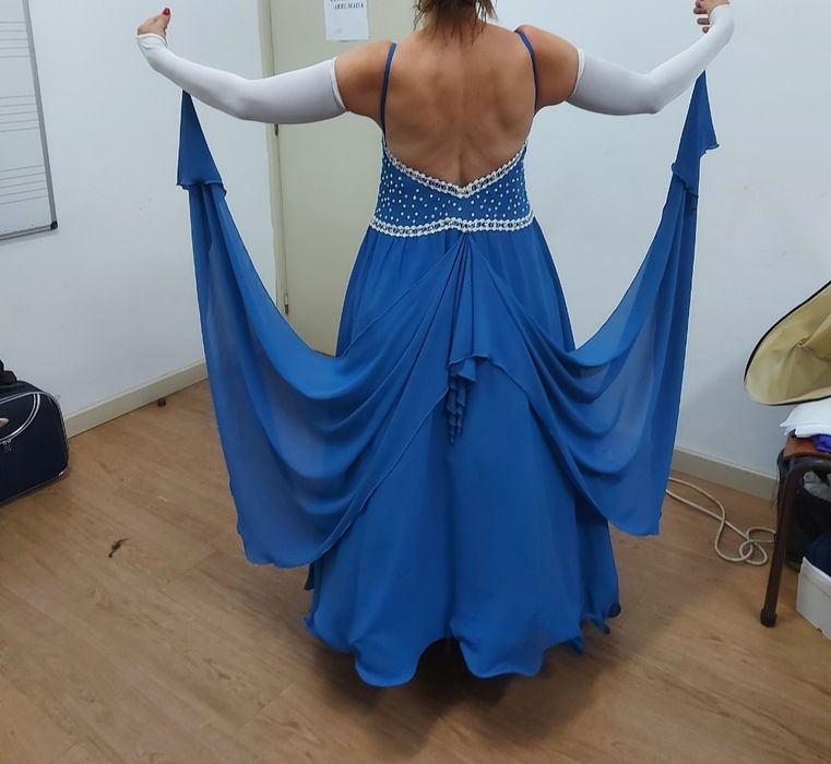 Vestido danças  salão