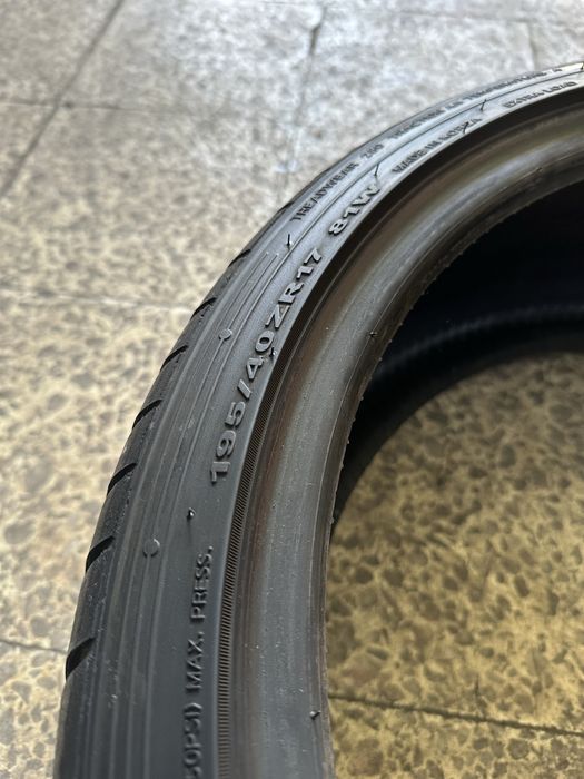 Pneus semi-novos 195/40R17