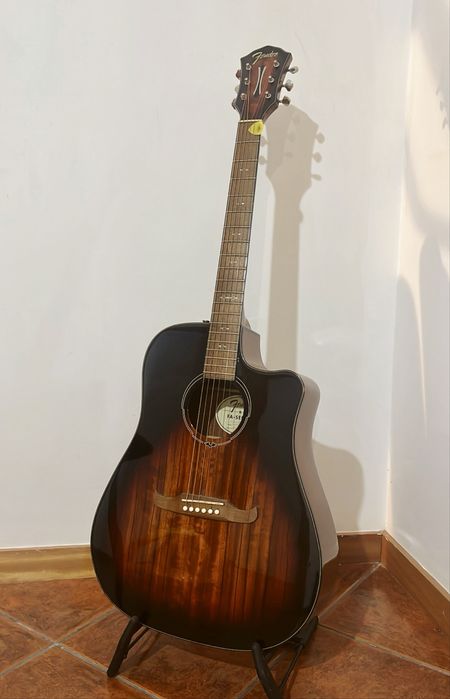 Guitarra Fender FA 325CE Dreadnought DAO exotic
