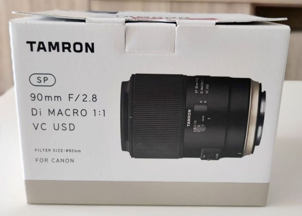 Tamron SP 90mm f/2.8 Di VC USD Macro (F017) - como nova64585746129283122