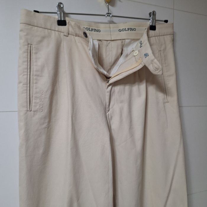 Bawełniane, z kieszeniami spodnie Golfino designed in Germany