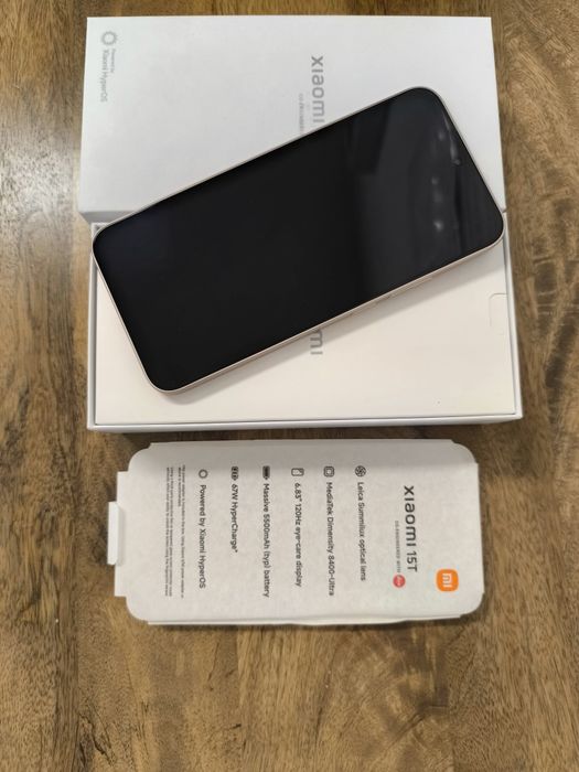 Xiaomi 15T 12GB/256GB Gold = a NOVO - Fatura MEO + Ofertas incríveis