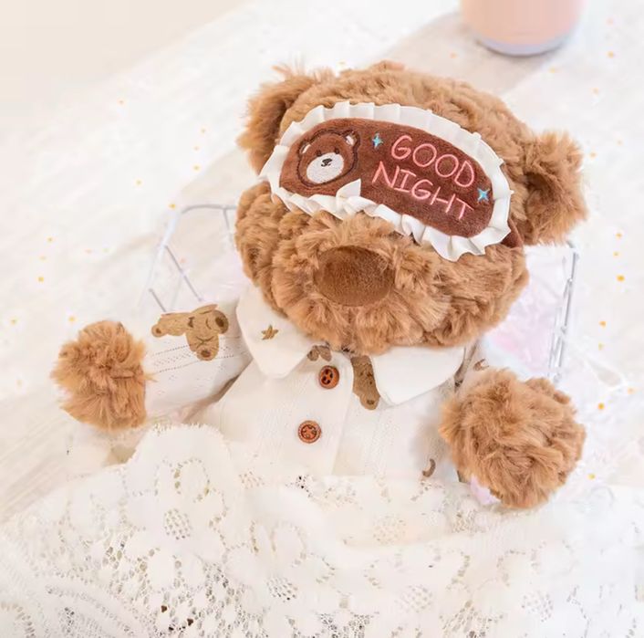 Мʼяка іграшка Ведмедик 35 см у піжамі