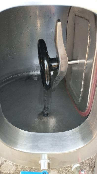 Cuba de inox 250 litros para vinho