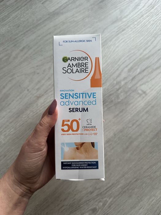 Garnier Ambre Solaire Sensitive Advanced Serum SPF50 125ml