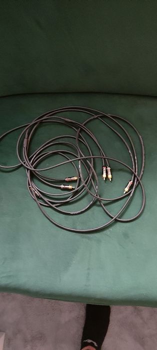 Kabel 2sz rca typ Y 3.0m klotz. Super elastyczny . Hi end , hi fi