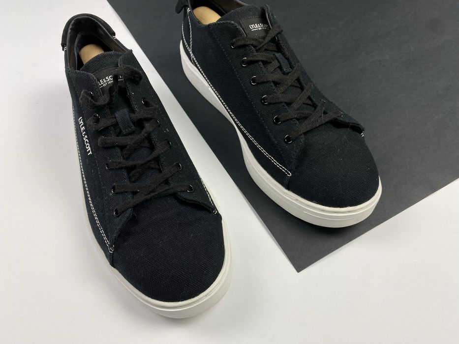 Кеди scott shankly canvas pumps 45-46р чорні