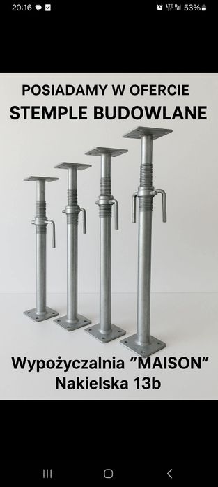 Stemple budowlane 14-20kn