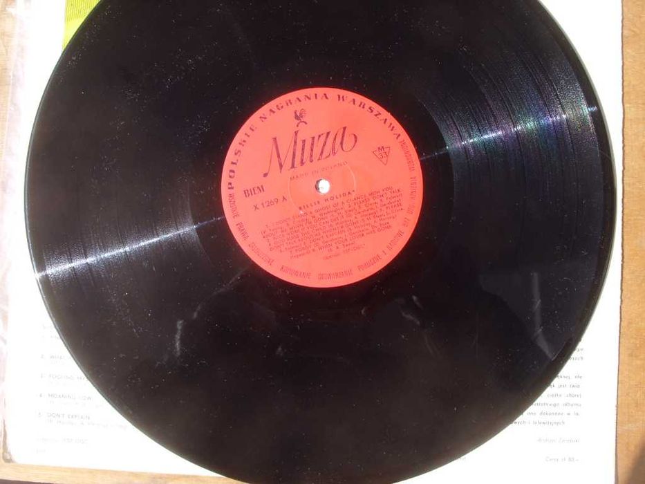 Winyl LP, Jazz; Billie Holiday-- Dont stand, Muza SX 1269.