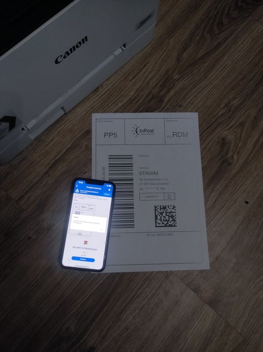 iPhone WiFi kolor drukarka laserowa 3w1 wielofunkcyjna duplex Canon