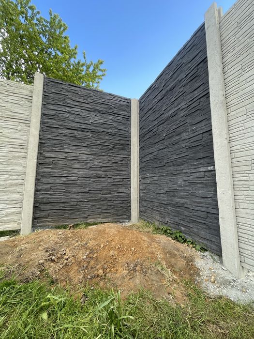 Ogrodzenia betonowe panelowe