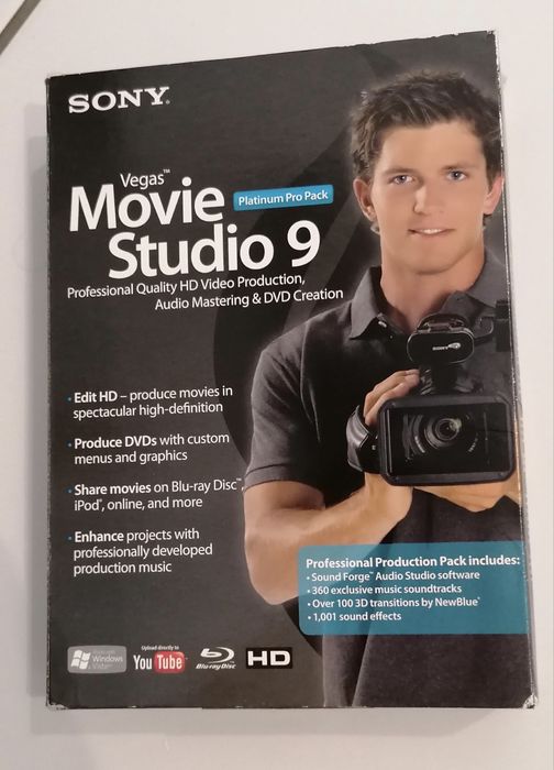 Vegas Movie Studio 9 Platinium