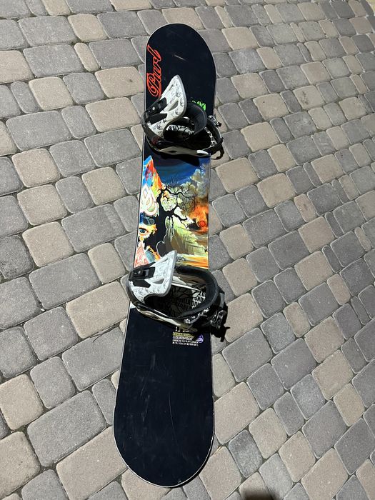 Американський сноуборд Lib Tech 164.5 крепи Santa Cruz, Libtech Banana