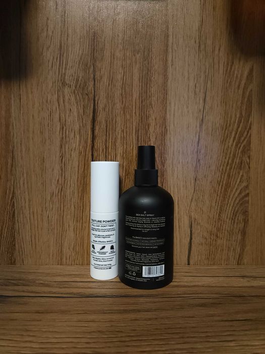 based bodyworks sea salt spray and texture powder