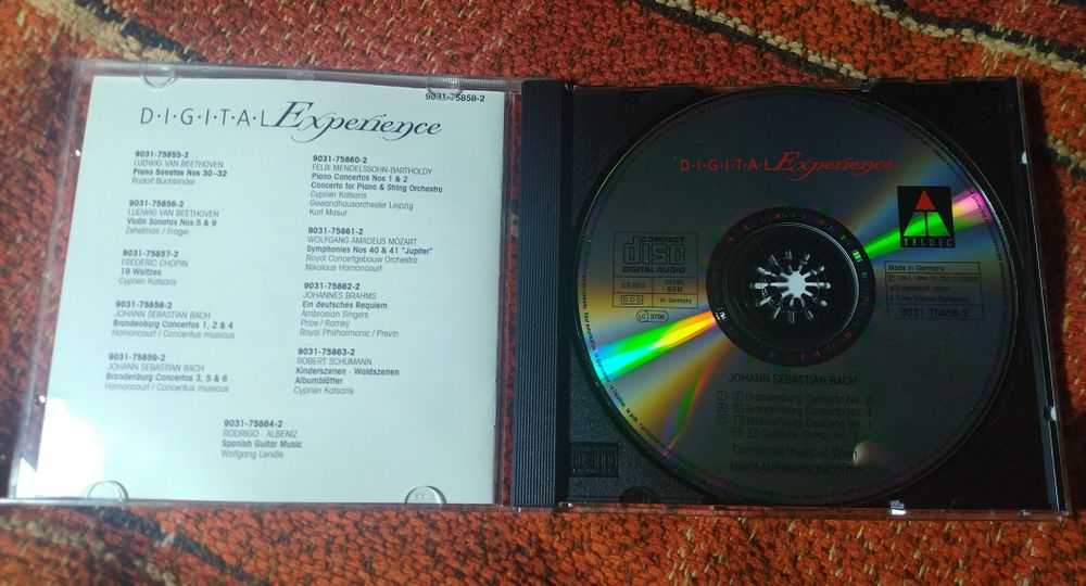 Йоганн Себастьян Бах, CD