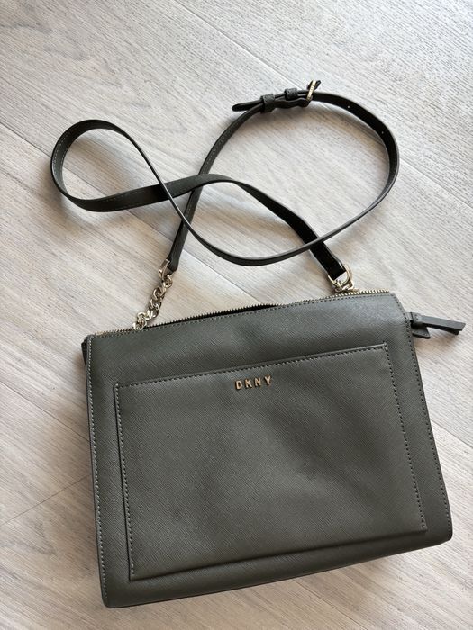 Torebka DKNY butelkowa zieleń