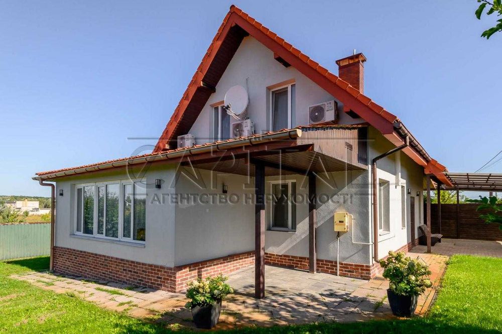 ПРОДАЖ сучасного будинку 150 м2 с Крячки Фастівський район ГАЗ Бесейн Зона барбекю Глеваха Віта Поштова