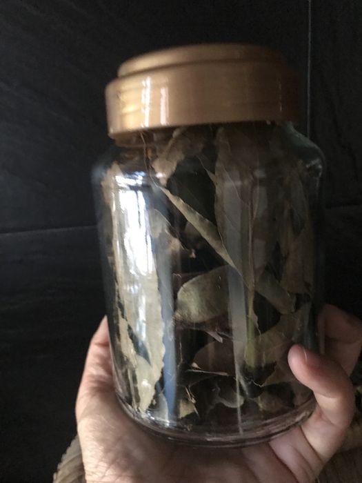 Chas e aromáticas, cidreira, menta, louro (secas ou desidratadas)